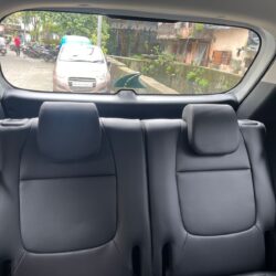 kia carens back seat overview